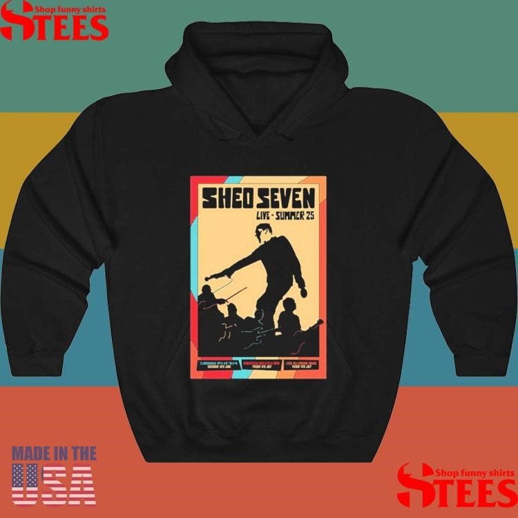 Shed Seven June 14, 2025 Scarborough Open Air Theatre, Scarborough, UK T-shirt