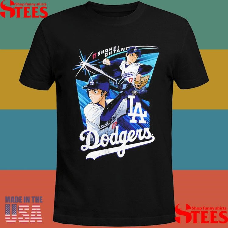 Shohei Ohtani Los Angeles Dodgers Anime Player Shirts