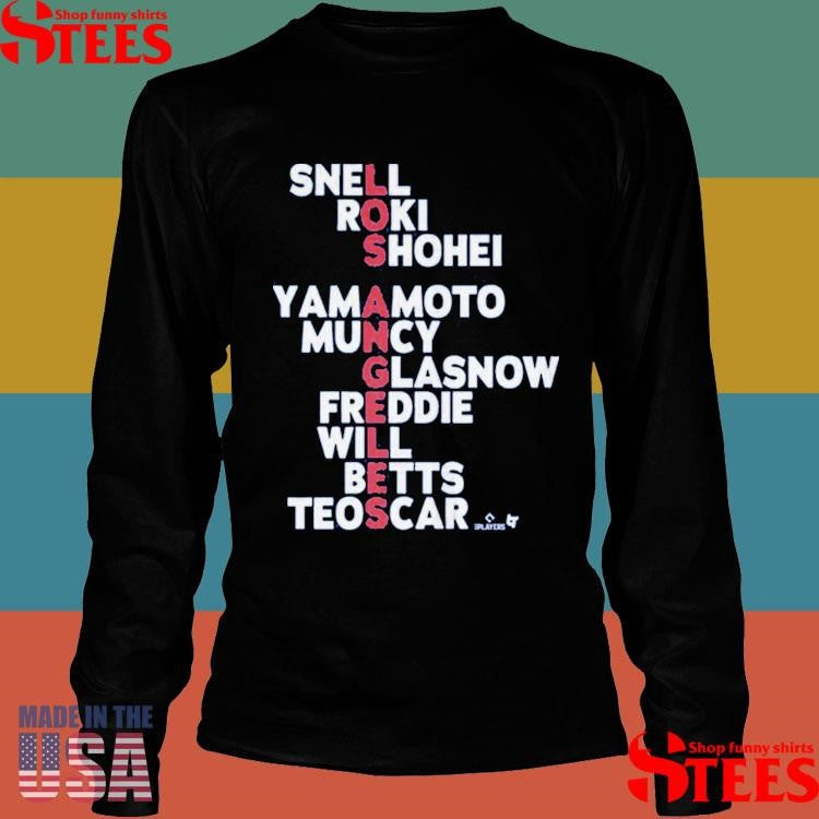 Shohei Ohtani Los Angeles Names 2025 Shirts