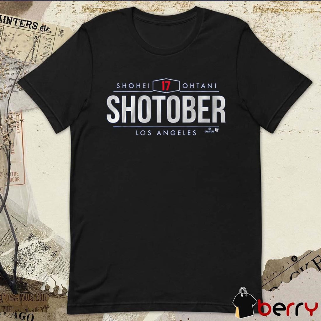 Shohei Ohtani Shotober Los Angeles Dodgers MLB t-shirt