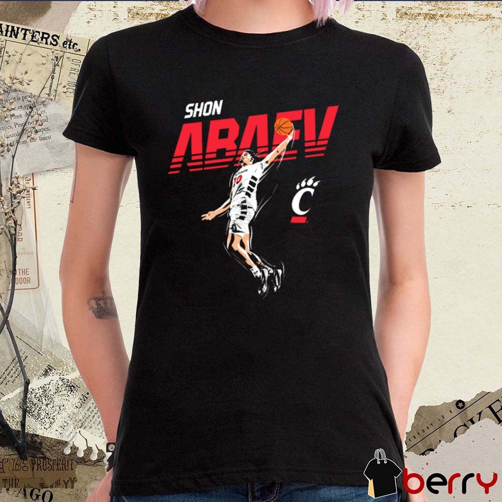 Shon Abaev Slam Dunk Cincinnati Bearcats Volleyball t-shirt