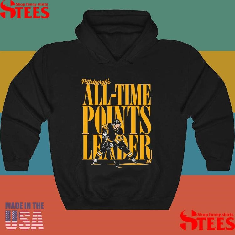 Sidney Crosby Pittsburgh All-time Points Leader T-shirt