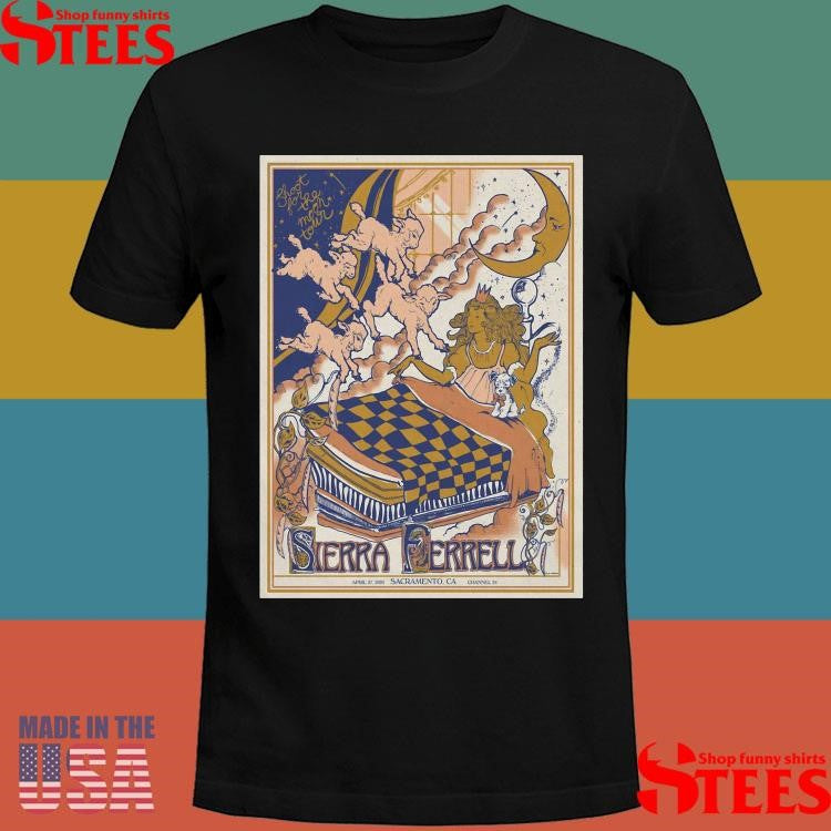 Sierra Ferrell April 27, 2025 Channel 24, Sacramento, Ca Shirts
