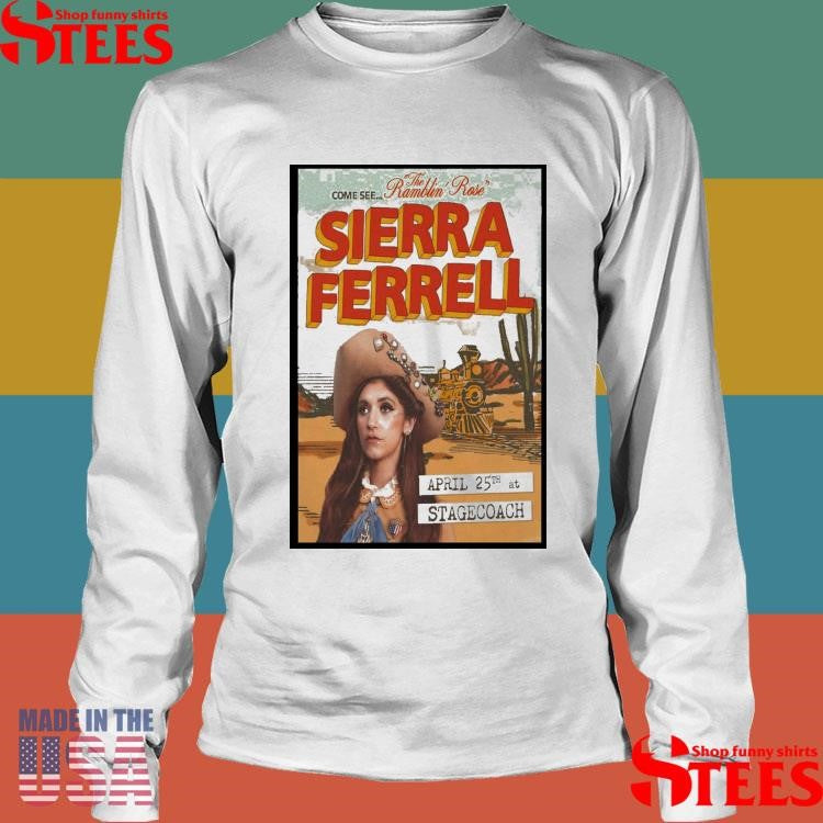 Sierra Ferrell At Empire Polo Field In Indio, Ca On Apt 25 2025 Tour Poster Shirts