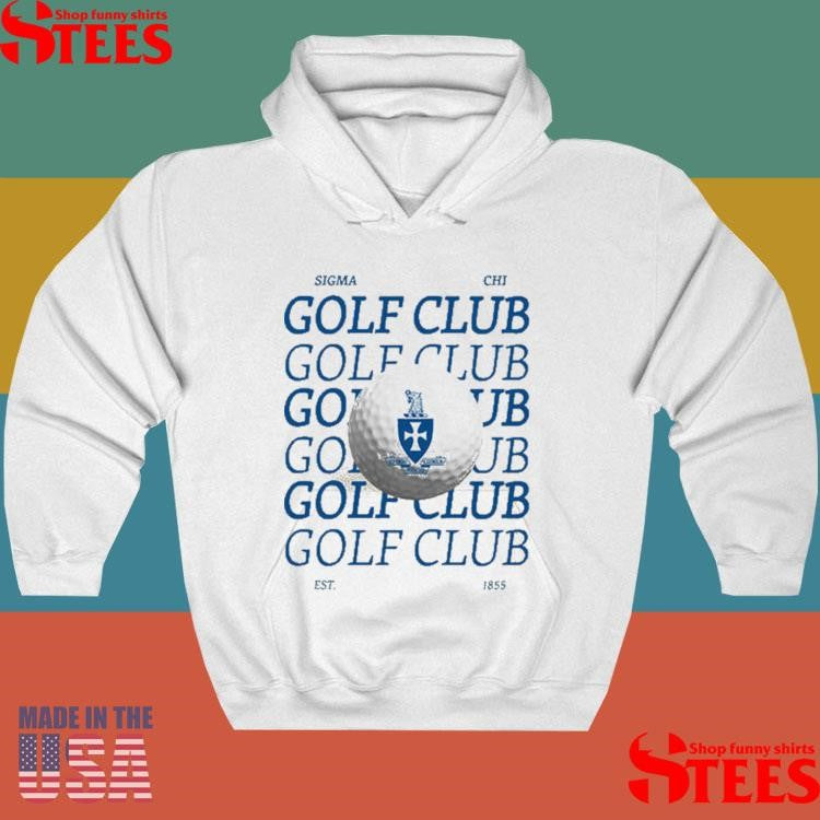 Sigma Chi Golf Club Est 1855 Shirts
