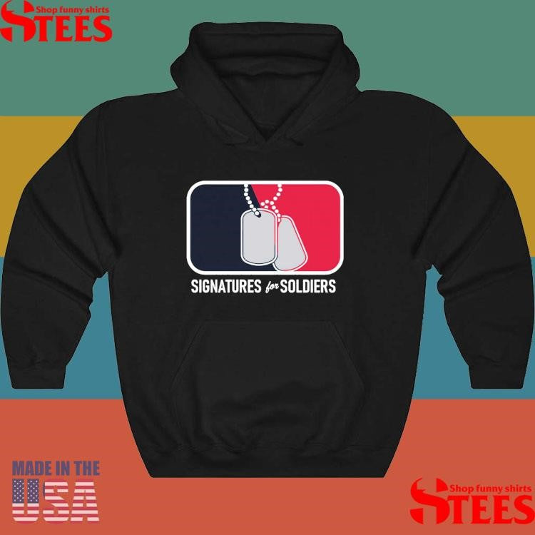 Signatures For Soldiers Dog Tags T-shirt