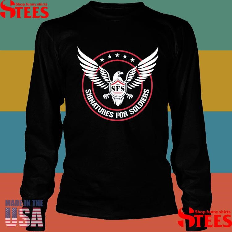 Signatures For Soldiers Eagle Seal T-shirt