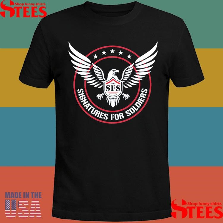 Signatures For Soldiers Eagle Seal T-shirt