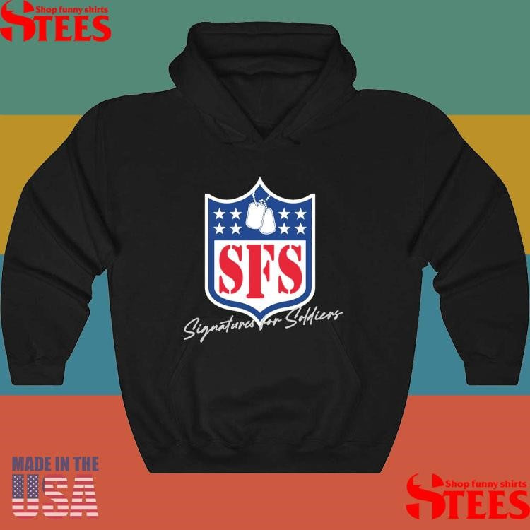 Signatures For Soldiers Gridiron Logo T-shirt