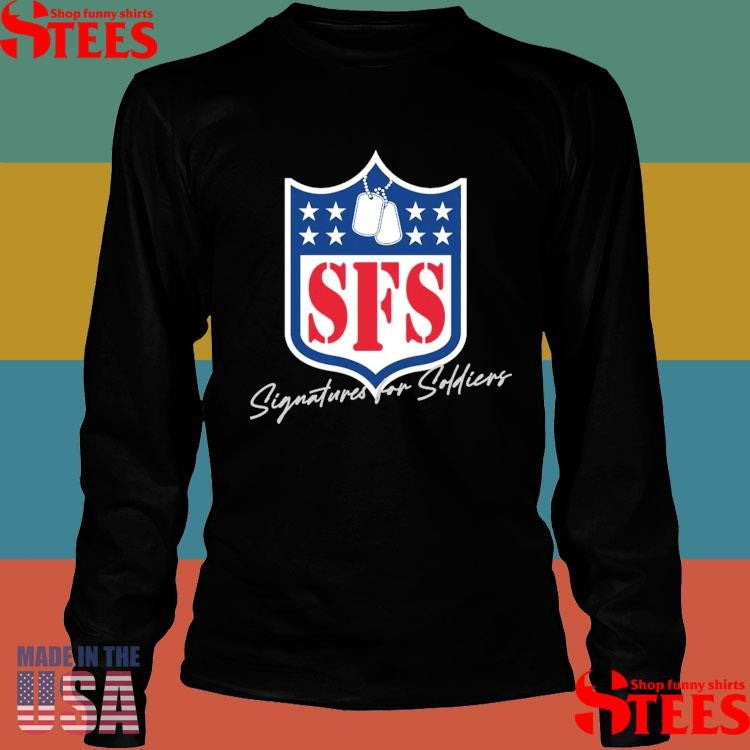 Signatures For Soldiers Gridiron Logo T-shirt