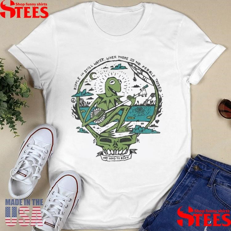 Single Rider Ripple Happy Holidays T-shirt