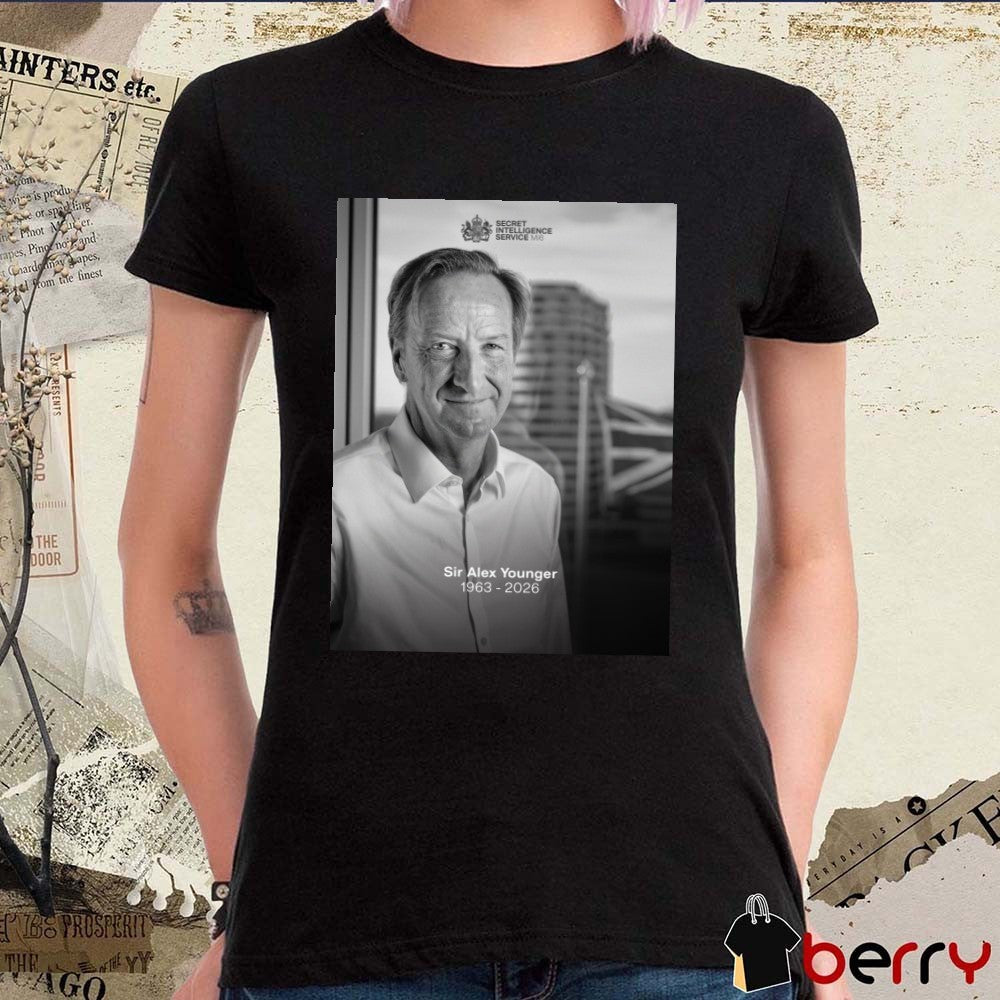 Sir Alex Younger 1963 – 2026 MI6 Poster t-shirt