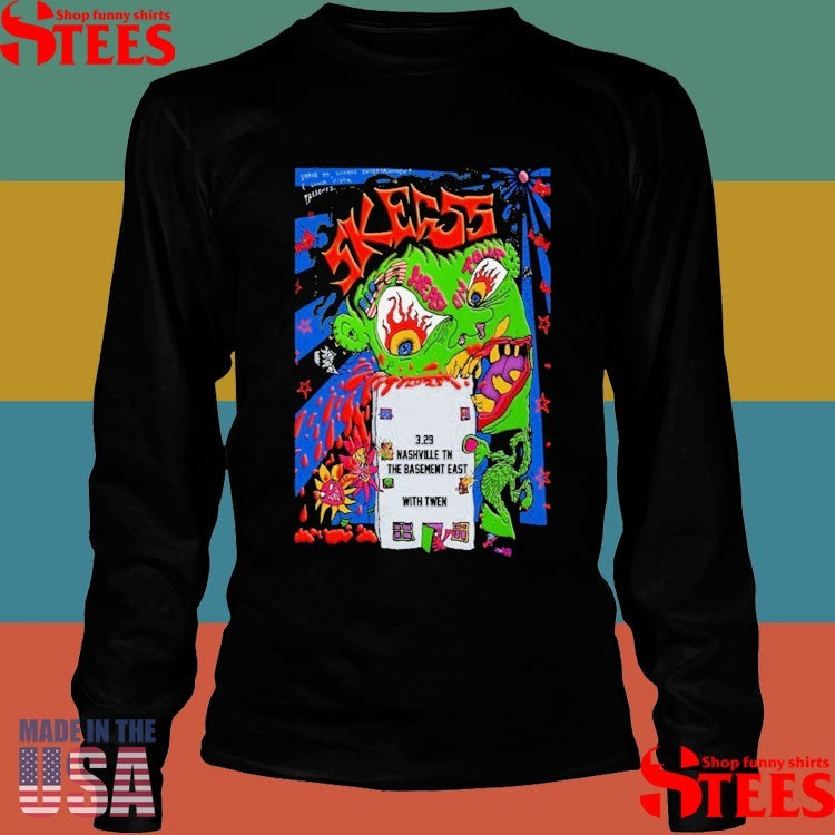 Skegss March 29 2025 The Basement East In Nashville Tn Shirts