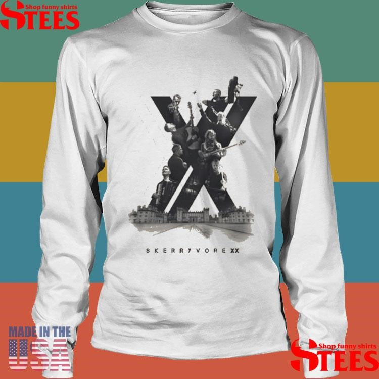 Skerryvore Band Xx Natural T-shirt