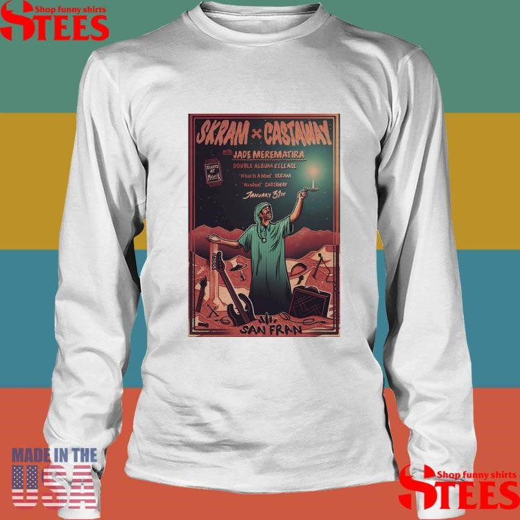 Skram And Castaway In Wellington Nz On Jan 31 2026 T-shirt
