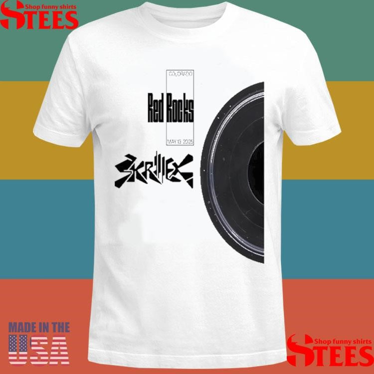 Skrillex At Red Rocks 5 13 25 Colorado Shirts