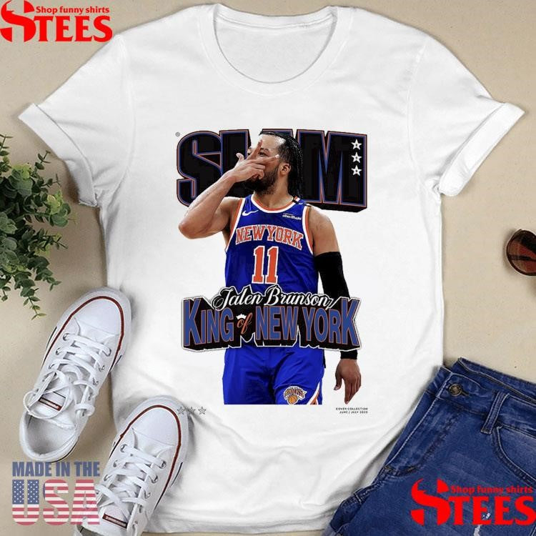 Slam Cover Jalen Brunson King New York Shirts