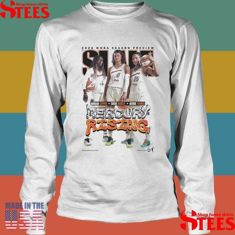 Slam Youth Cover Slam 256 Season Preview Phoenix Mercury Rising Shirts