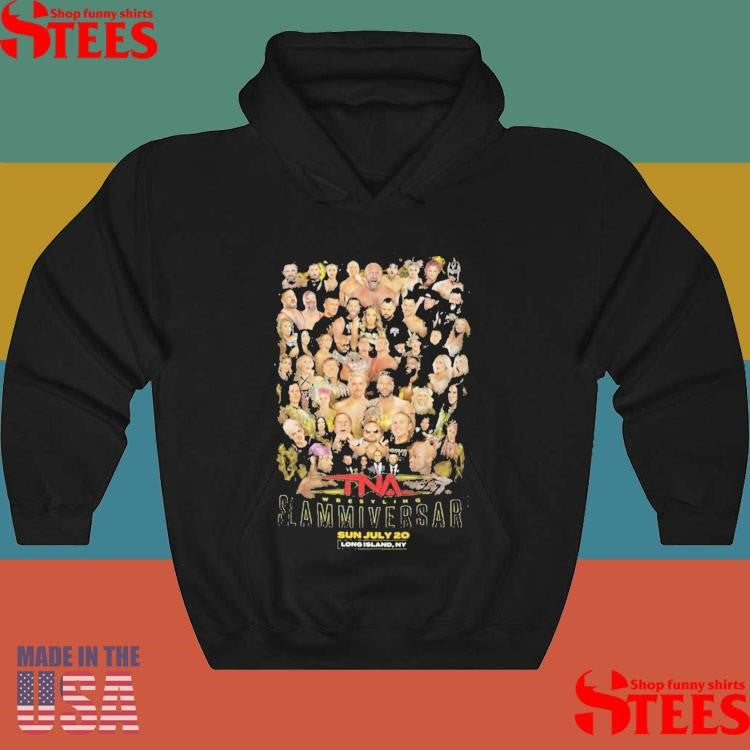 Slammiversary Roster July 20 2025 Long Island Ny T-shirts