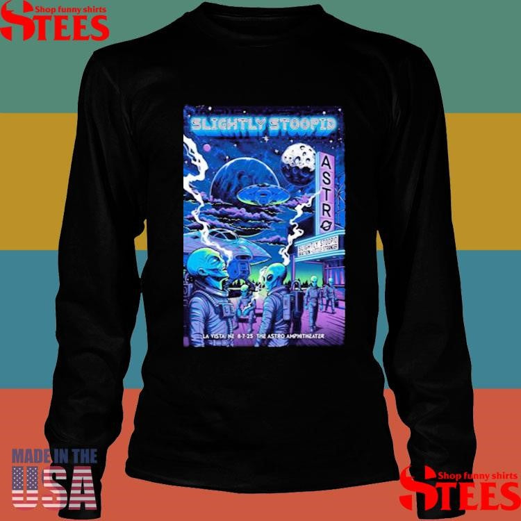 Slightly Stoopid August 7 2025 The Astro Amphitheater In La Vista Ne T-shirts