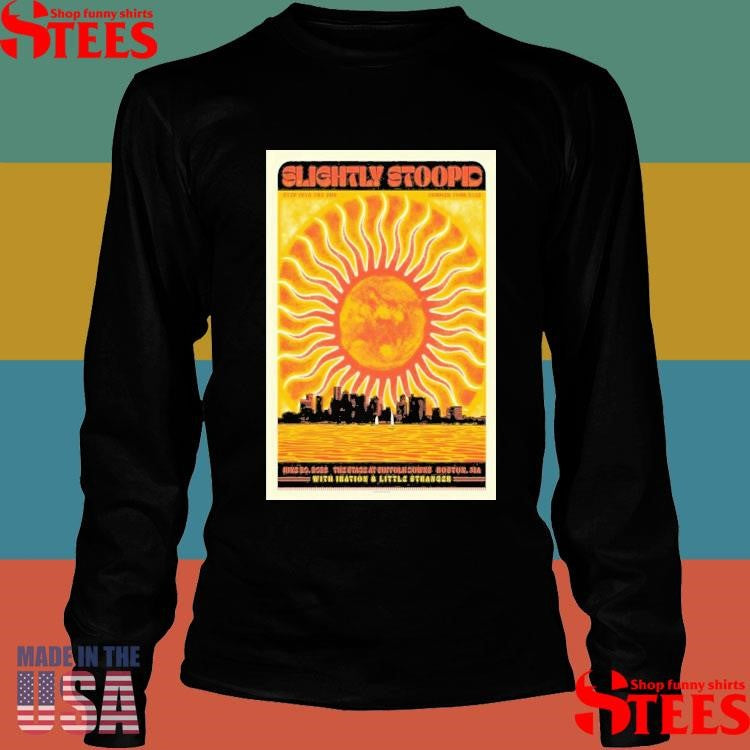 Slightly Stoopid Summer Tour 2025 The Stage At Suffolk Downs Boston Ma June 20 2025 T-shirt