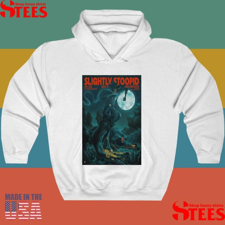 Slightly Stoopid Tour Austin Tx 11 July 2025 Moody Amphitheater T-shirt