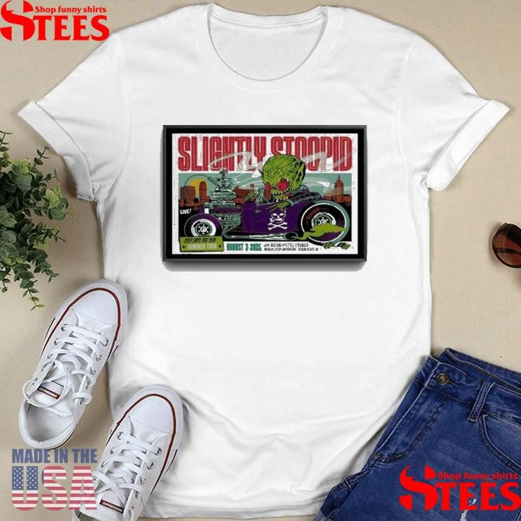 Slightly Stoopid Tour Sterling Heights, Michigan 03 Aug 2025 T-shirts