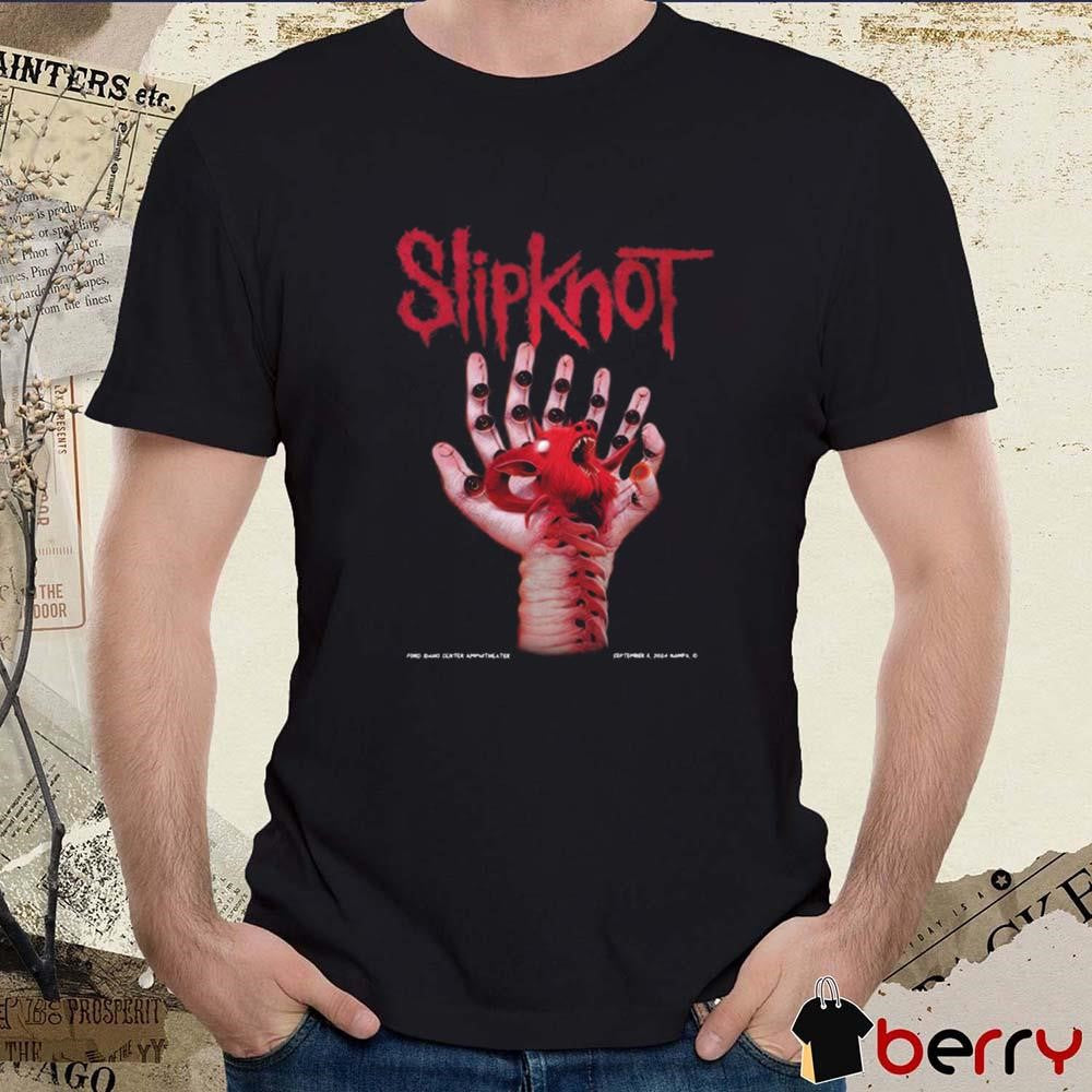 Slipknot Ford Idaho Center Amphitheater Nampa ID September 11 2024 Event t-shirt