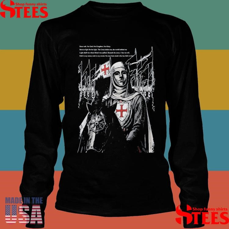 Sliver Mask King Baldwin IV Meme The Leper King Warrior T-shirt