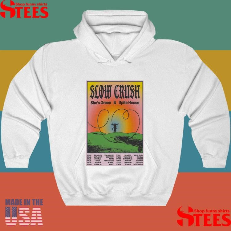 Slow Crush America 2026 Tour T-shirt