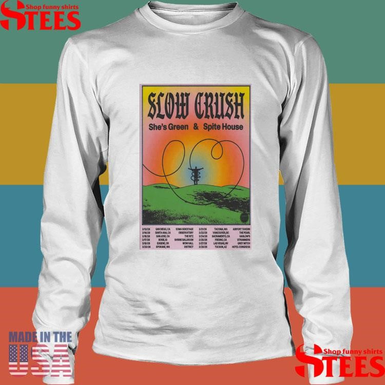Slow Crush America 2026 Tour T-shirt