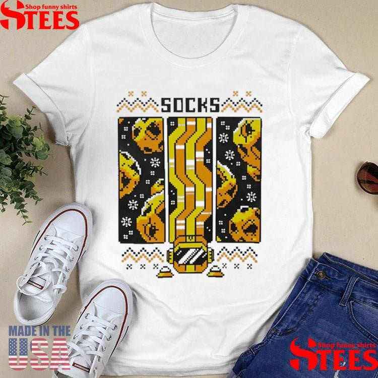 Socks 8-bit Space Shirts