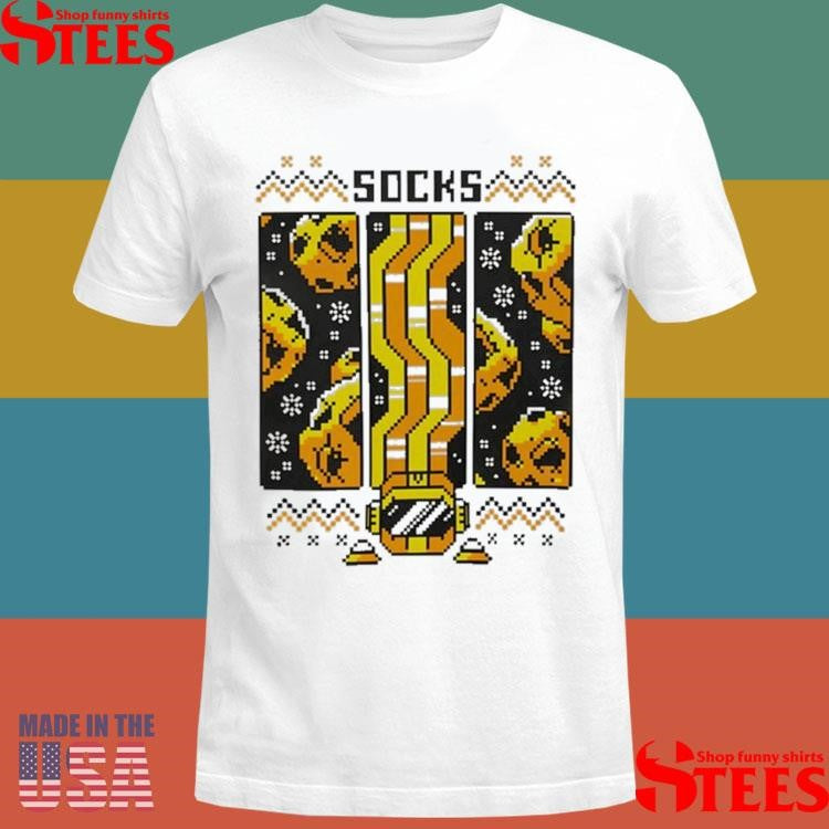 Socks 8-bit Space Shirts