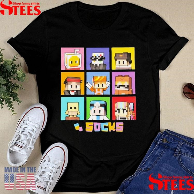 Socks Block Squad Shirts