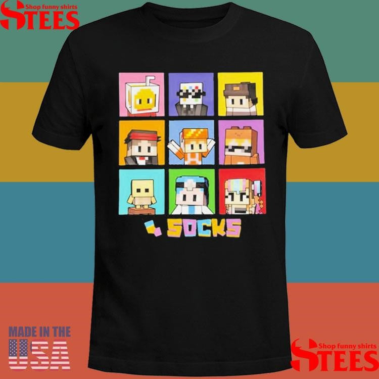 Socks Block Squad Shirts