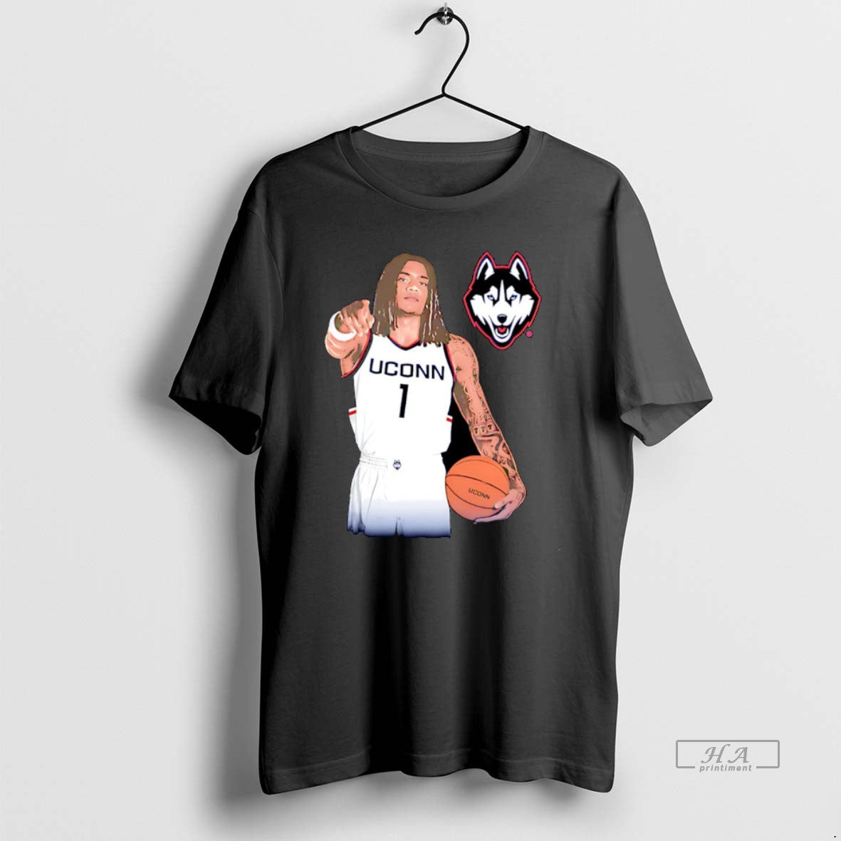 Official Solo Ball Uconn Huskies Portrait Christmas T-Shirts, Hoodie, Sweatshirt | CiraTrend.com