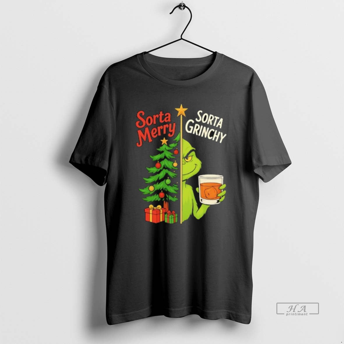 Official Sorta Merry Sorta Grinchy Christmas T-Shirts, Hoodie, Sweatshirt | CiraTrend.com