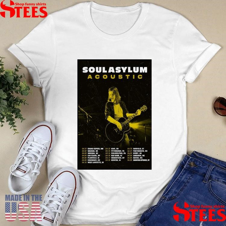 Soul Asylum Tour Acoustic April 2026 T-shirt