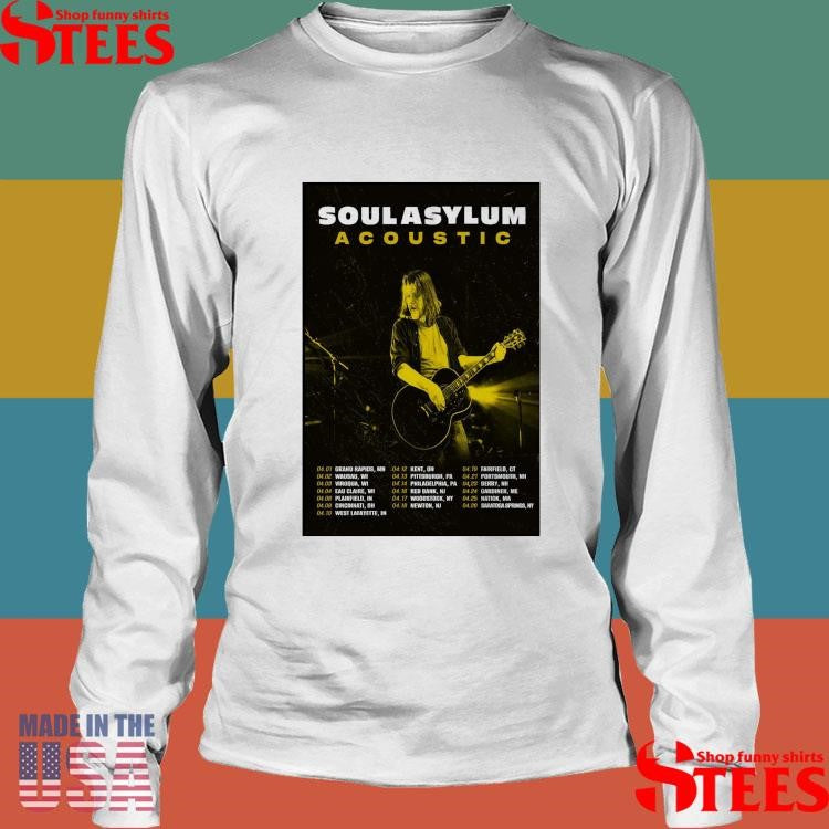 Soul Asylum Tour Acoustic April 2026 T-shirt