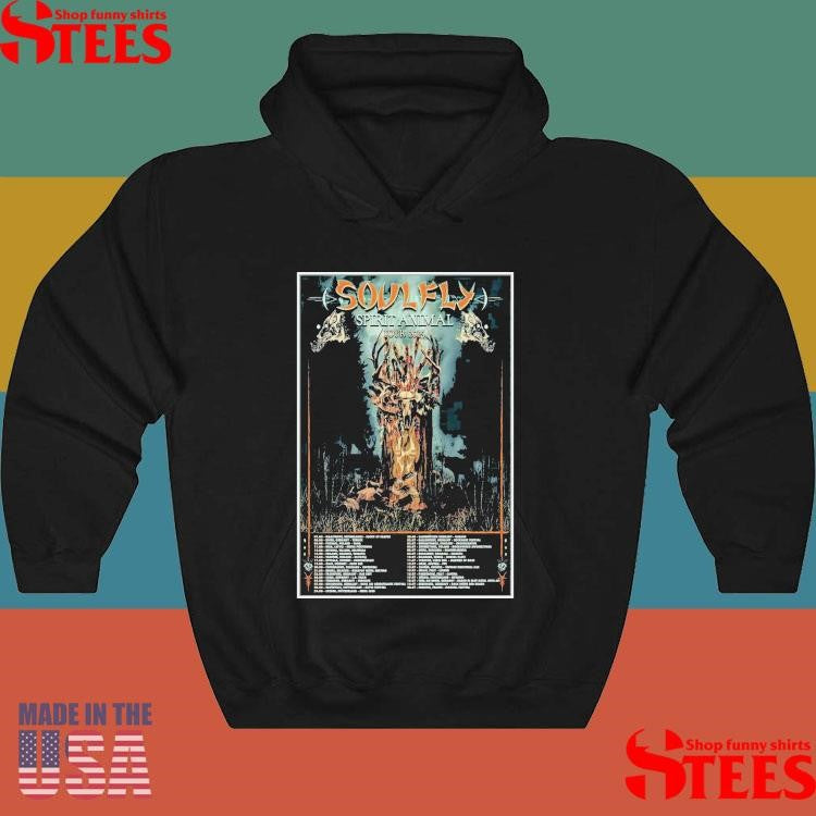 Soulfly Spirit Animal Tour 2025 Shirts