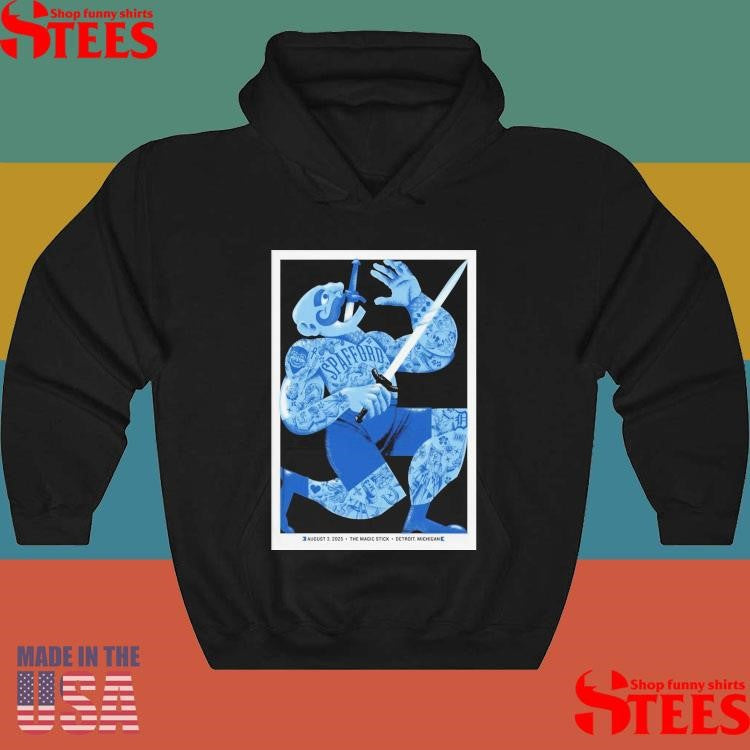 Spafford The Magic Stick In Detroit Michigan August 3 2025 T-shirts