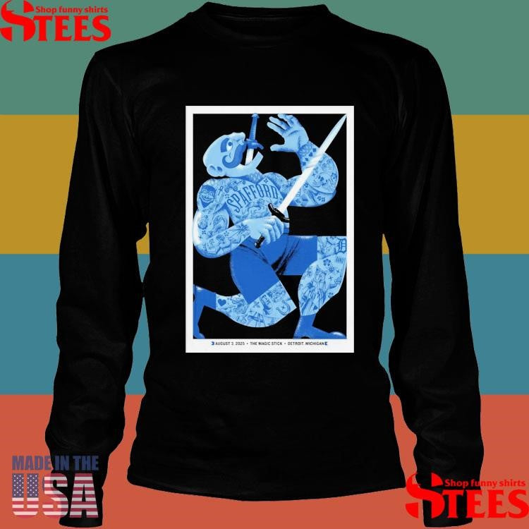 Spafford The Magic Stick In Detroit Michigan August 3 2025 T-shirts