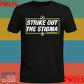 Spencer Schwellenbach Strike Out The Stigma Braves T-shirt