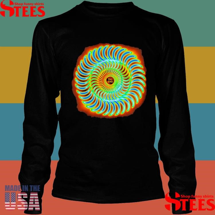 Spitfire Radioactive Classic Swirl The End T-shirt
