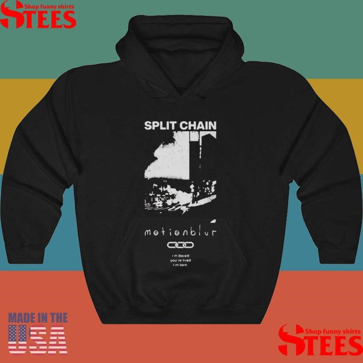 Split Chain Motionblur Album T-shirt