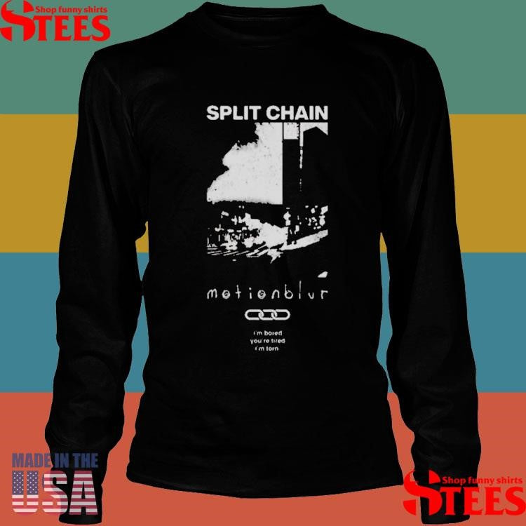 Split Chain Motionblur Album T-shirt