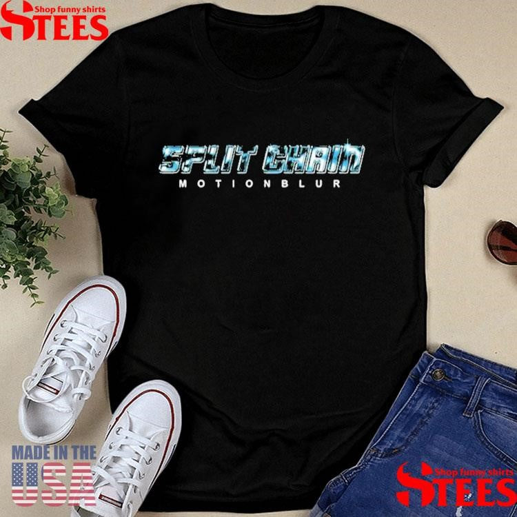 Split Chain Motionblur Chrome 2025 T-shirt