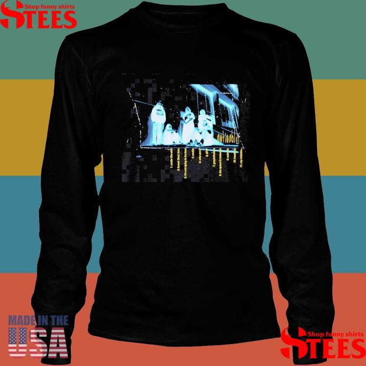 Split Chain Scratchy Logo Shirts