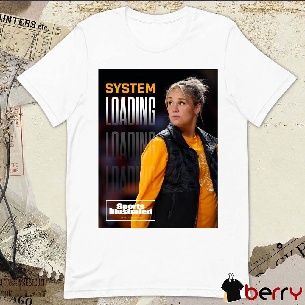 Sports Illustrated System Loading Kim Caldwell Coach Tennessee Lady Volunteers Poster t-shirt