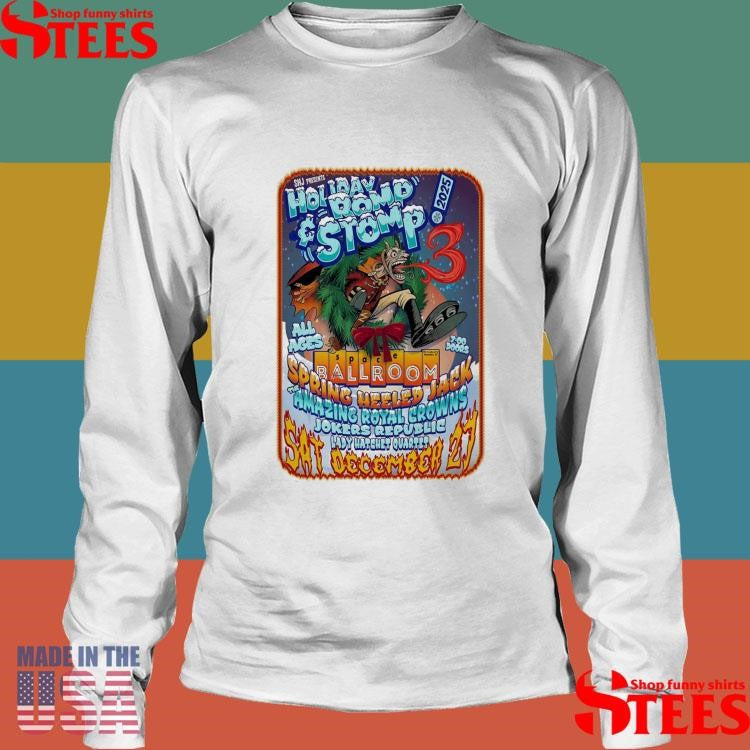 Spring Heeled Jack’s Holiday Romp 12 27 2025 Hamden Ct T-shirt